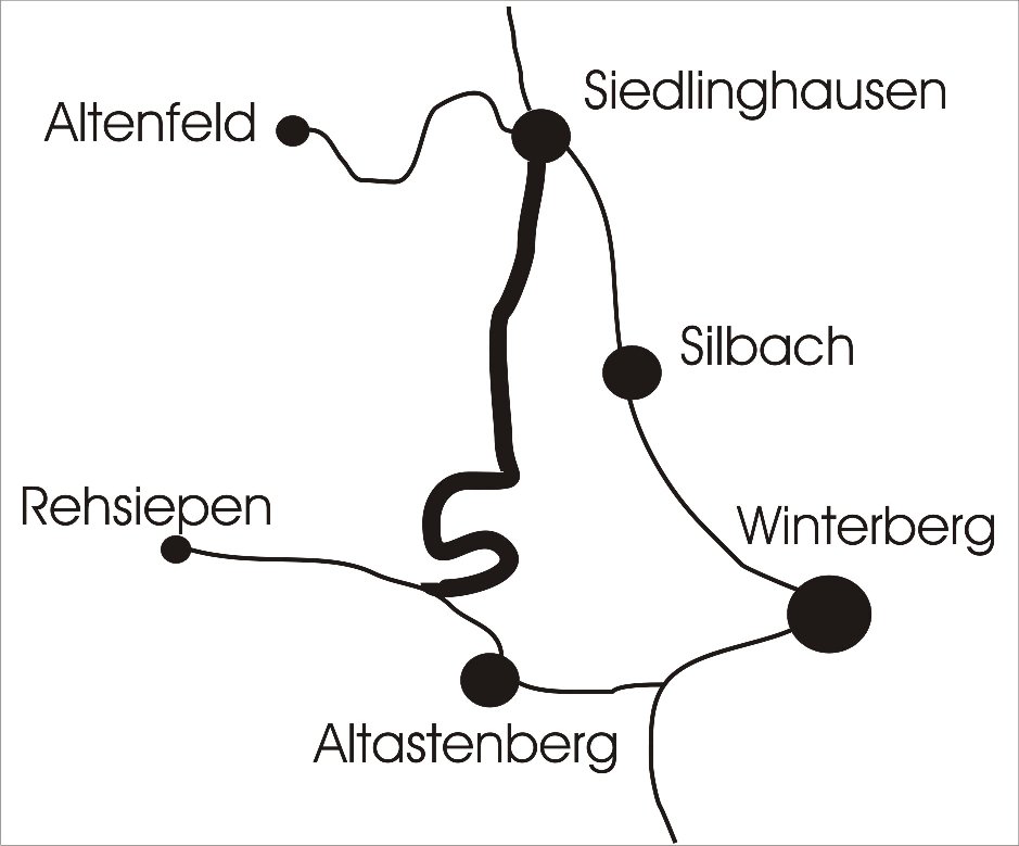 Streckenplan